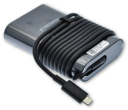 Dell Genuine Chromebook 3380 5190, Venue 5855 5056, Latitude 3380 3390 5285 5289 5290 7212 7275 7289 7370 7389 7390, XPS 9250 9365 65w USB-C Type-C Power Adapter Charger 450-AGOL 2YK0F M1WCF UK