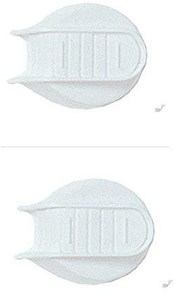 KARRMA LTD 2 x Chef Aid Plastic Milk Mate Bottle Caps Easy Pour For Glass Milk Bottle Tops