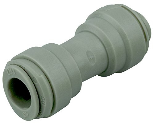 KREFT Verbindungsstück gerade 8 mm (5/16 Zoll) Steckverbinder | Zum Verlängern oder Reparieren der Wasserleitung, Quick-Connect, für Kühlschrank und Wasserfilter