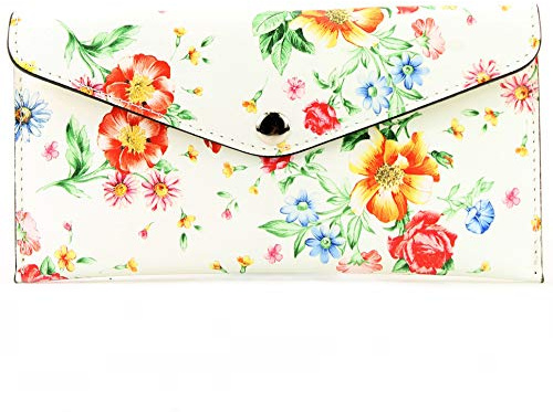 modamoda de P03 Damen Leder Geldbörse Portemonnaie lang Handmade in Italy