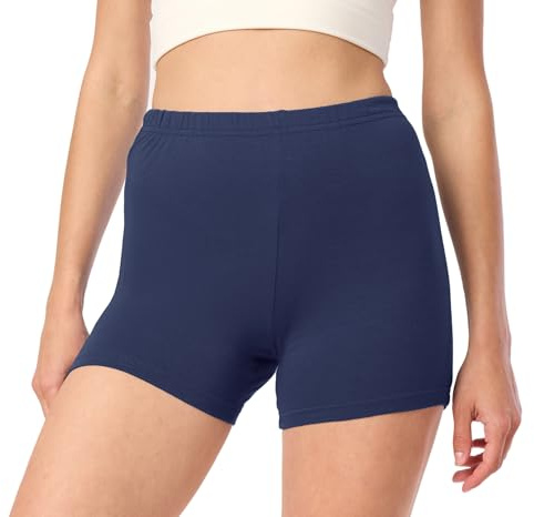 Merry Style Shorts Donna Corti da Palestra in Viscosa MS10-391 | Vita elastica, tessuto morbido e vestibilità aderente, modello corto per palestra leggera, yoga, casa e tempo libero