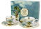 Tazzine da caffè Monet Frau mit Fächer, 2 tazzine da caffè, 2 piattini da 110 ml, con confezione regalo