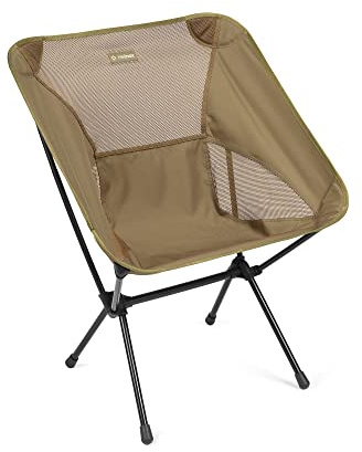 Helinox Chair One XL | Die geräumigere Version des Orginalstuhls, One XL, bietet einen umfangreicheren Komfort mit ausgeklügeltem Design und guter Leistung (Coyote Tan)