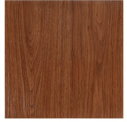 Sonnewelt PVC Bodenbelag Selbstklebend ca. 3 m² 33 Fliesen Vinylboden Rutschfest Wasserfest Bodenfliesen 30x30cm Laminat Dielen Vinyl-Fliesen für Fußbodenheizung Holzfarbe Holzmaserung