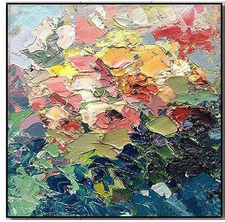 Art Wanddekoration,Handgemalte Wandmalerei Der Modernen Kunst, Abstrakte Acrylgemälde Für Weihnachtsdekoration, Rahmenlose Handgemalte Ölgemälde Auf Leinwand, Wandkunst Für Wohnzimmer, Schlafzim