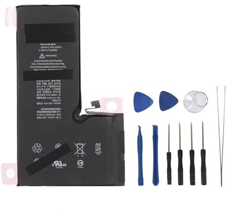 Batterie for iPhone 11 ProMax, 4352 MAh Haute capacité de Remplacement for iPhone 11 ProMax Modèle A2218 A2161 A2220, Batterie de Rechange 0 Cycle, avec Outils D'installation