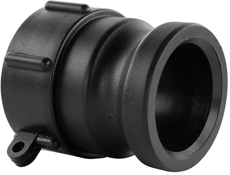 IBC Storage Tank S60X6 coarse Thread Female Socket Adapter to 2 CAMLOCK Male Type C Fitting - Pack of 1,Made from Tough Polypropylene