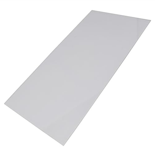 sparefixd Für Miele Glasregal, 42 x 21 cm, Kühlschrank mit Gefrierfach