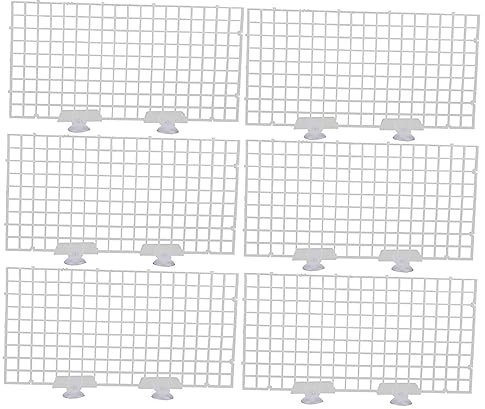 FRCOLOR Fish Tank Partition Net Aquarium Divider Isolation Board White Fish Tank Supplies