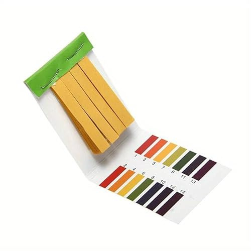 König Design 320 Stück pH-Wert Teststreifen Messbereich von 1 bis 14 - Testpapier Lackmuspapier Universeller Indikator für Wasser, Erde, Getränke und mehr