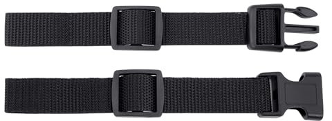 Deshionew Universal Backpack Chest Strap Adjustable Replacement Backpack Waist Strap Sternum Strap Chest Harness Secures Chest Belt with Quick Release Buckle Outdoor Backpack Accessories, Black, One