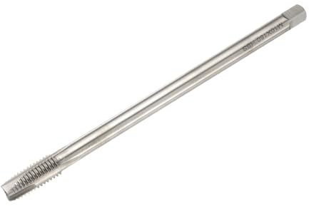 QUARKZMAN Metrisches Gewindebohrer M10 x 1.5, HSS6542(M2) Gewindeschneider, Länge 150mm Gewindestange