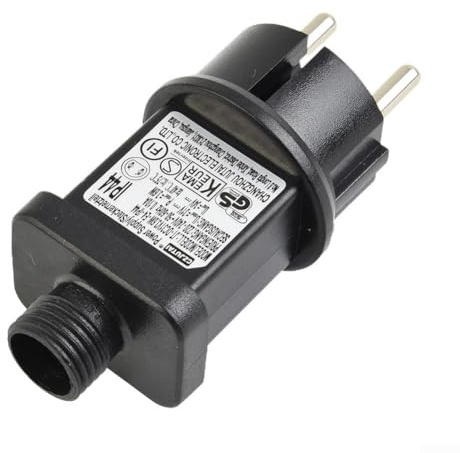 31 V 3,6 W Transformatorstecker, LED Transformator Treiber Netzteil Adapter, IP44 Wasserdicht für Lichterketten, Weihnachtsbeleuchtung, Lichternetze(1)