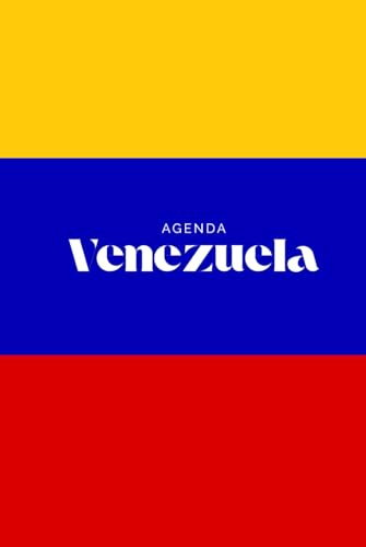 Cuaderno con la bandera de VENEZUELA, A5 con tapa dura, papel a líneas, 100 hojas: Lleva tus anotaciones y el corazón venezolano a todas partes (AGENDAS Y CUADERNOS DE PAÍSES)