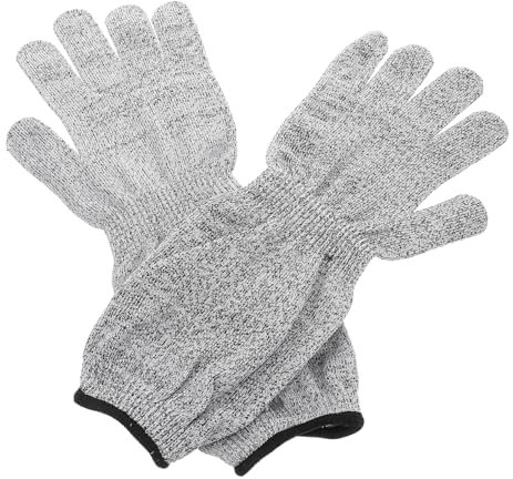 HOUDERCO 1pair Cut Resistant Gloves with Breathable Sleeves for Arm Kitchen and Industrial Use Anti-cut and Wear Resistant Arm Guards for Enhanced Safety