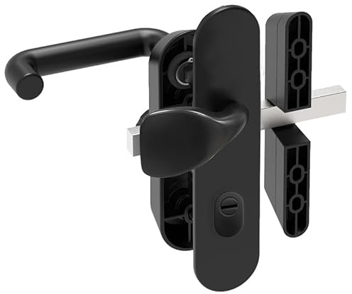 ARREGUI Duplex con Escudo MMT7224 | Sistema de Cierre para Puertas de Trasteros | Solución de Seguridad con Cerrojo Integrado, Escudo Antitaladro y Cilindro con 5 Llaves | para Puertas de 72 mm