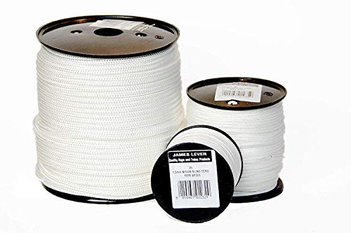 Quality Everlasto White Nylon Blind Cord 2.5mm x 50m