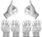 Minadax Guantes antiestáticos ESD Finger-TIP – 5 pares, talla L/9 – para reparación, montaje y limpieza en electrónica, mecánica de precisión, modelismo, coche y motocicleta