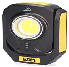EDM LINTERNA LED COMPACT RECARGABLE 10W 900 LUMEN