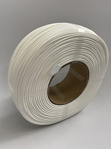 Bambu Lab 3D-Drucker-Filament, 1,75 mm, PLA-3D-Druck-Filament, Maßgenauigkeit +/- 0,03 mm, schnelles Drucken, RFID-PLA, kein Verziehen und Verheddern, 3D-Druckmaterial, 1 kg Nachfüllung, Silber