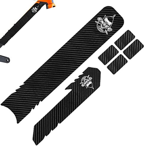 Kettenstrebenschutz, Rahmenkettenstrebenschutz, Kettenschutzaufkleber, Kette Anti-Kratz-Rahmen für alle Arten von -Rennrädern und Mountainbikes