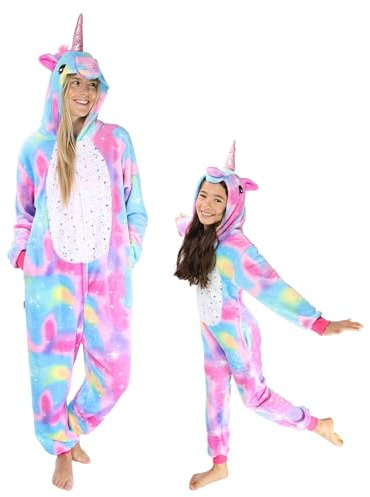 Funziez! Slim Fit Onesie - Animal Halloween Costume - Plush Unisex One Piece Cosplay Suit