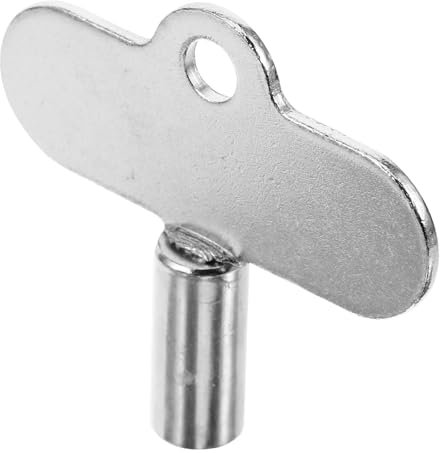 OSALADI Radiator Bleeding Valve Key Plumbing Tool for Efficient Air Release Radiators Compact Lightweight Design for Easy Use Essential for Home Heating Systems