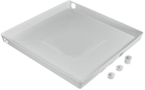 ensipart Bodenwanne 65x65 cm universell einsetzbar für Waschmaschine oder Geschirrspüler Leckwasserschutzwanne