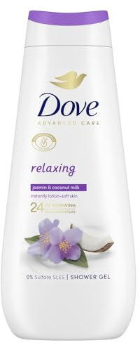 Dove Advanced Care Gel de Ducha Relajante Jazmín y Leche de Coco 400ml