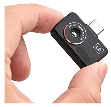 SilteD Caméra d'imagerie Thermique Commerciale Imageur Thermique USB IR Résolution 256 x 192-20 ~ 170 °C Mini caméra Infrarouge d'inspection Industrielle pour l'inspection des bâtiments
