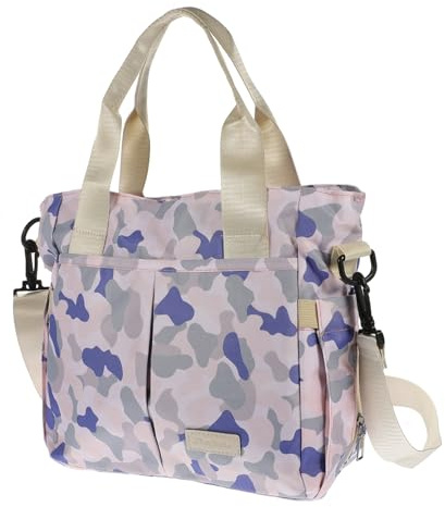 CHICAMPERA Wickeltasche aus Nylon mit Isolierten Fächern und Mehreren Tragemöglichkeiten Modische Babytasche für Unterwegs und Reisen