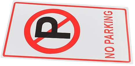 Ciieeo Cartelli Di Avvertimento Cartello Di Divieto Di Sosta Resistente Alle Intemperie Cartelli Di Divieto Di Sosta Vietato Parcheggiare Cartello Di Divieto Di Sosta Cartelli Stradali