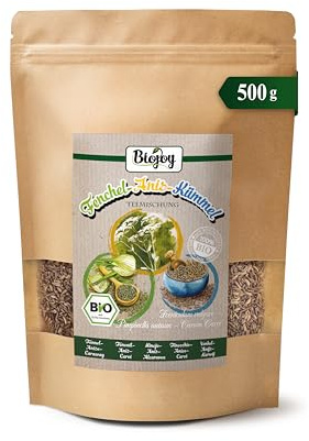 Biojoy Ekologiskt Fänkål-Anis-Kummin löste (500 g), hela frön