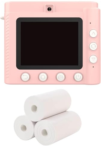 Facile da usare Bambini Istanti Camera Pack 3 Rotoli di Carta Termici Stampa per Famiglia Amico Stampante Fotografica Portatile