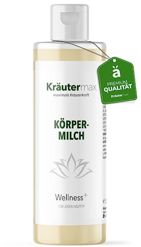NEU! Wellness Körpermilch Bodylotion | Natürliche Pflege mit Macadamianussöl, Sheabutter & Aloe Vera | Spendet Feuchtigkeit & macht die Haut geschmeidig | Ohne Parabene & Silikone | 1 x 250 ml