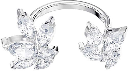 SWAROVSKI Damen-Ringe Edelstahl Kristall '- Ringgröße 58 5448874