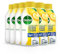 Dettol Washing Machine Cleaner, Lemon, Multipack of 6 X 250ml, Total of 1.5L, Wasing Machine Limescale Remover, Washing Machine Descaler, Antibacterial, Disinfectant, Laundry