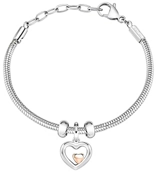 Morellato Bracciale da donna, Collezione Drops, in Acciaio,Idea regalo maestra - SCZ1096