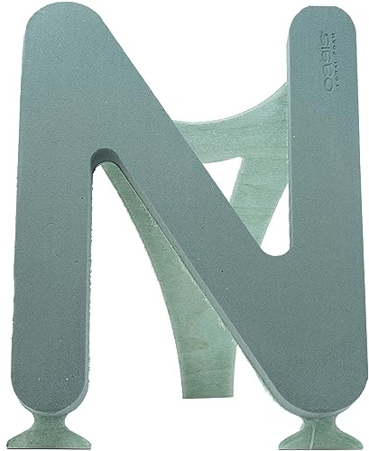Flowerbox Oasis Steckschaum Bioline Buchstabe N 37cm Steckmasse Steckschwamm