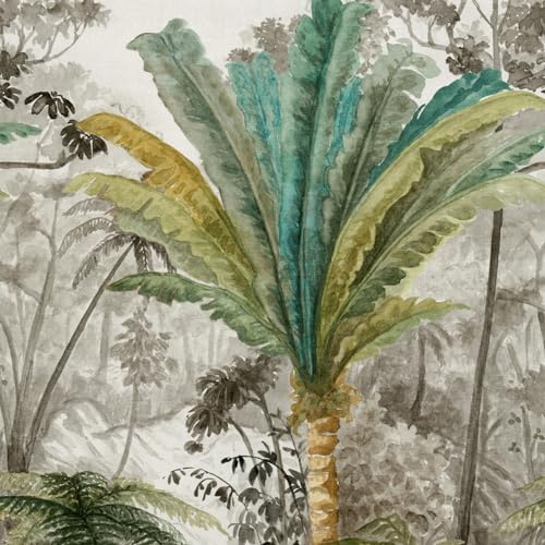 Hexoa Papier Peint l'île au Palmier - Made in France - 159x280cm 159x280