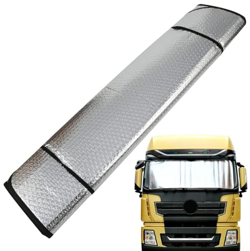 Pare-Soleil Pliable pour Camion - Protection Solaire et UV pour Pare-Brise et Fenêtre | Isolation Thermique
