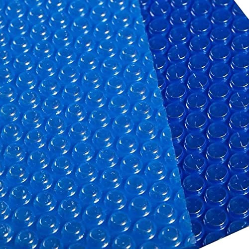Rectangle Solar Pool Cover With Grommets, Heavy-Duty Bubble Heating Film Floating Blanket For In-Ground Pools，Use Sun To Heat Pool Water(1.5mx2m(5ftx6ft))
