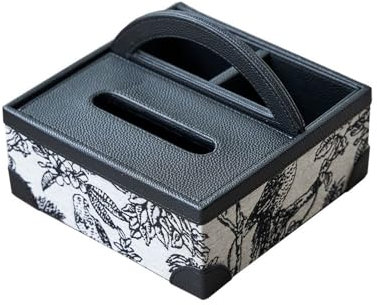 Kosmetiktücher Box Taschentuchbox im Retro-Stil, leicht, luxuriös, Leder, Schubladenbox, for Zuhause, Esstisch, Couchtisch, Wohnzimmer, Desktop, multifunktionale Dekoration für Esszimmer Badezimmer Sc