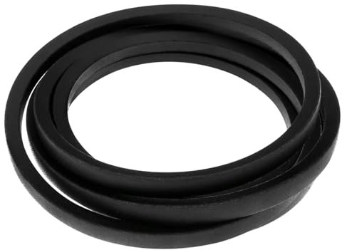 EMSea 1 Stück Mähdeck Antriebsriemen Ersatzteil M128733 Kompatibel mit John Deere LT-Serie 42-Zoll-Deck-Traktoren LT155 LT160 LT166 LT170 LT180 Schwarz