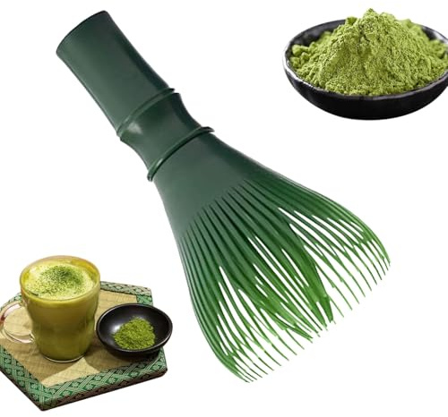 Fouet à thé matcha | Mélangeur matcha réutilisable – Fouet en poudre de thé vert, chassé pour la fabrication et le mélange, vert chasen