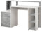 FMD Möbel, F00651901043 Bolton Computertisch, holz, weiß/beton, maße 138.5 x 53.5 x 92.0 cm (BHT)