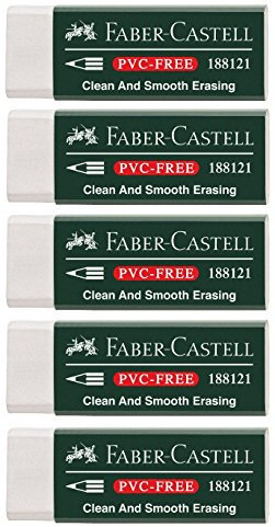 Faber-Castell Radierer (5 Radierer)
