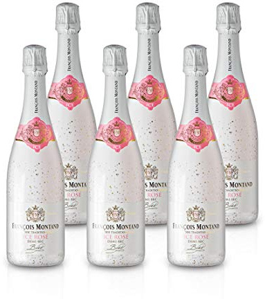 Rosé ICE Demi-Sec - François Montand - Méthode Traditionelle (6x 0,75l)