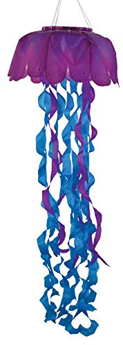 In the Breeze 5170 — 3D Jellyfish Windsock — Colorful Hanging Decoration for Yards, Gardens