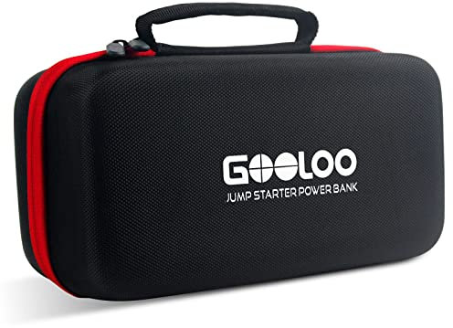 GOOLOO Jump Starter Eva Protection Case for GP3000 GT4000 GT4000S GT6000 12V Jump Starters,Portable Hard Storage Case Car Tool Gadgets Carry Bag